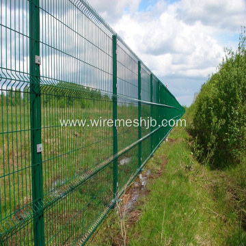 Beautiful Airport Fence-Welded Wire Mesh Fence